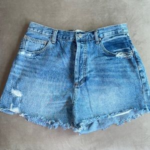 By Together Denim Shorts Size L